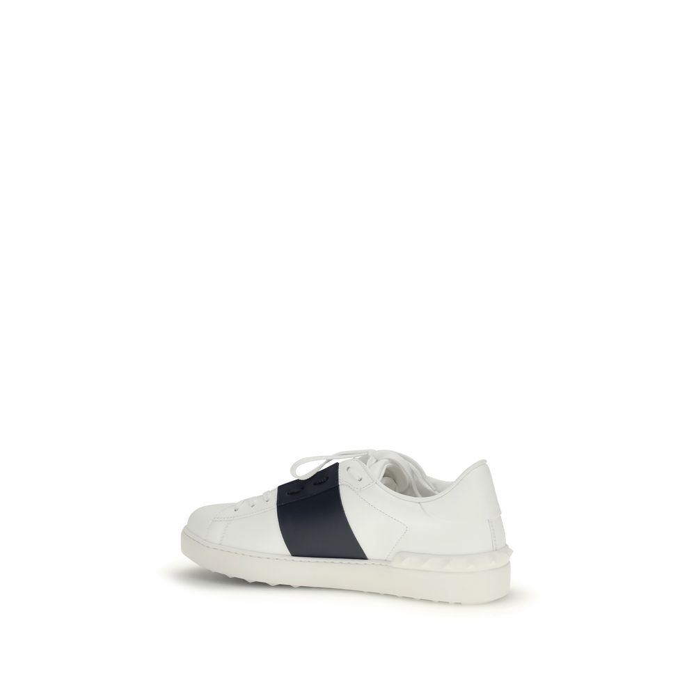 Valentino Garavani Δερμάτινα Sneakers Bos Taurus σε Μπλε