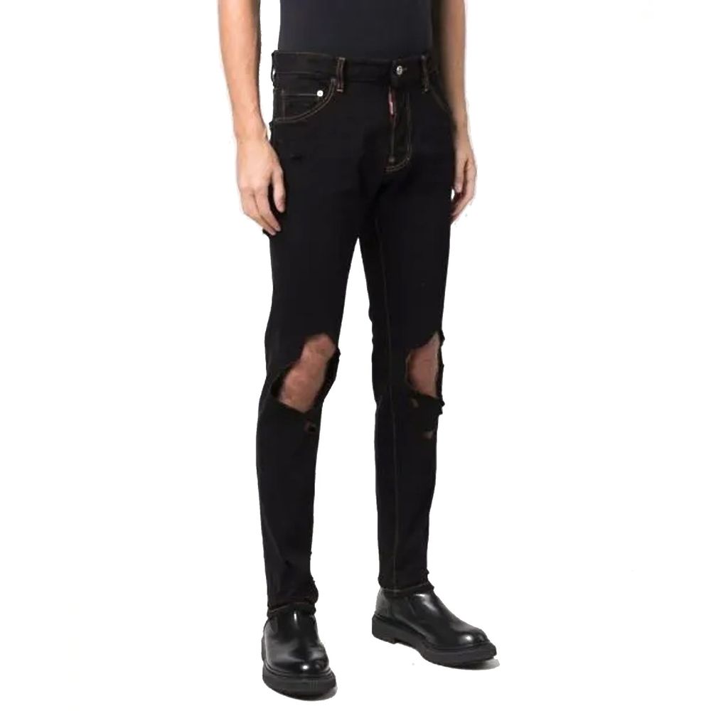 Dsquared² Τζιν Στενής Γραμμής σε Μαύρο