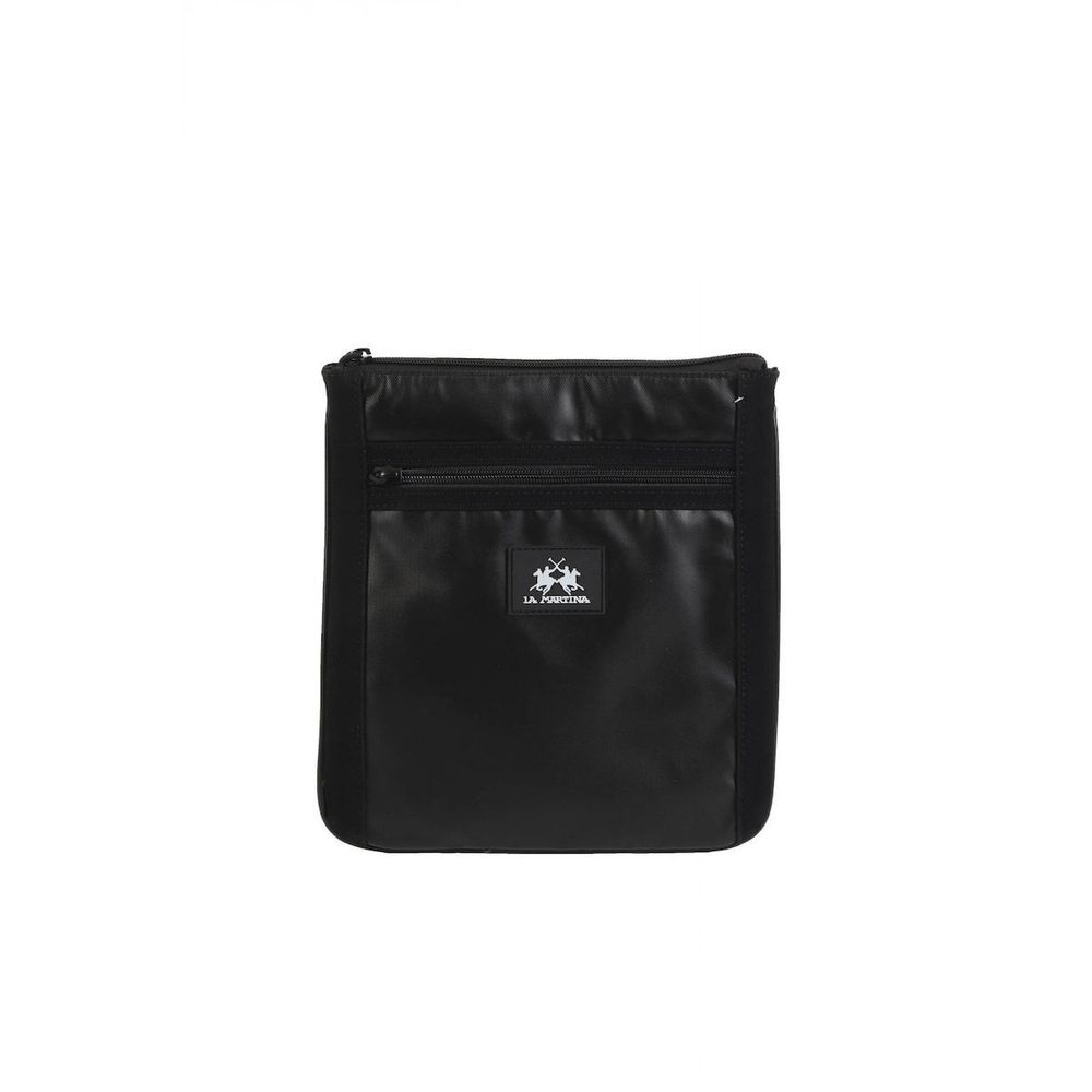 Black Polyethylene Crossbody Bag mens luxury fashion - Mens Edit