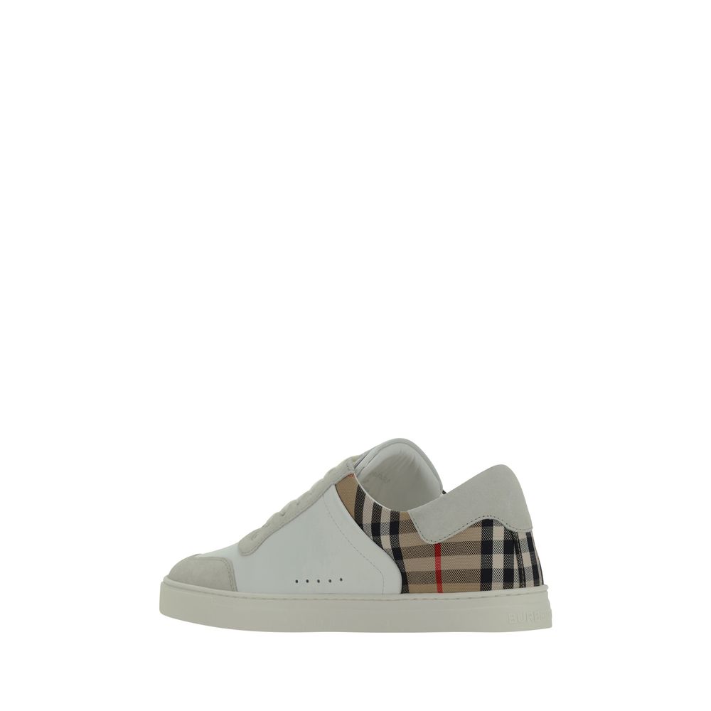 Burberry Low Top Sneakers in White