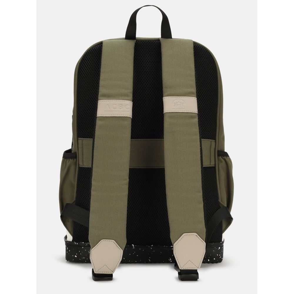 La Martina Bicolor RPET Canvas Backpack in Green