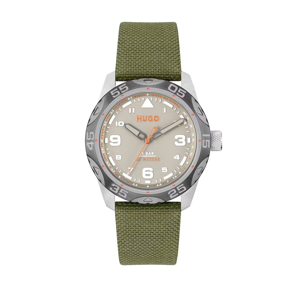 Bicolor Fabric Sport Watch mens luxury fashion - Mens Edit