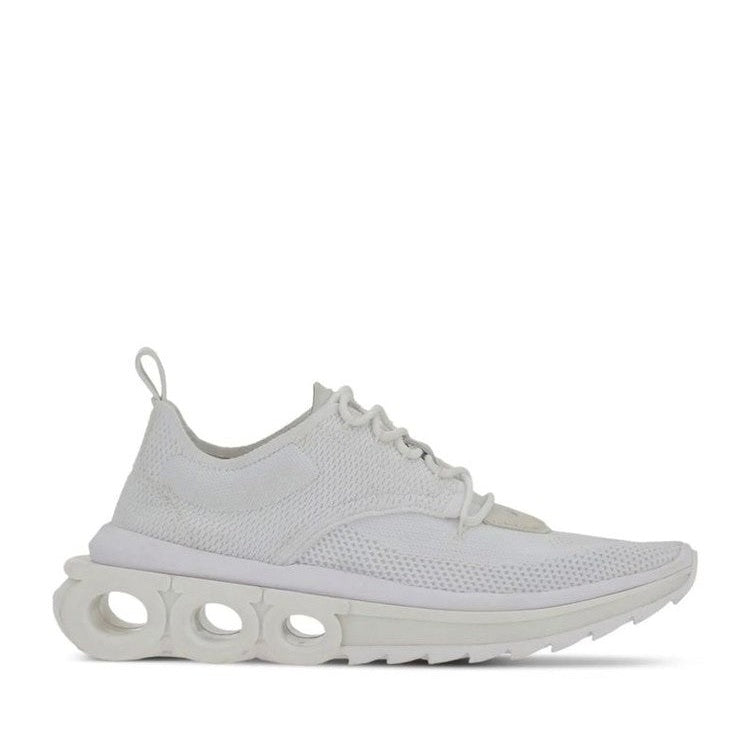 Salvatore Ferragamo White Nylon Athletic Sneakers mens luxury fashion - Mens Edit