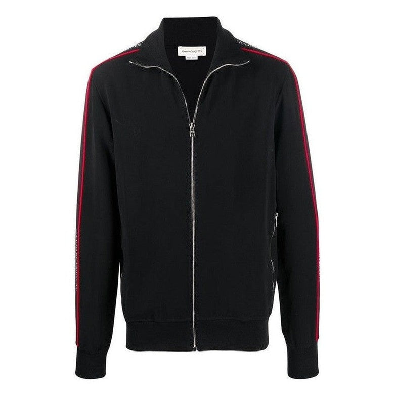 Alexander McQueen Black Viscose Sweatshirt mens luxury fashion - Mens Edit