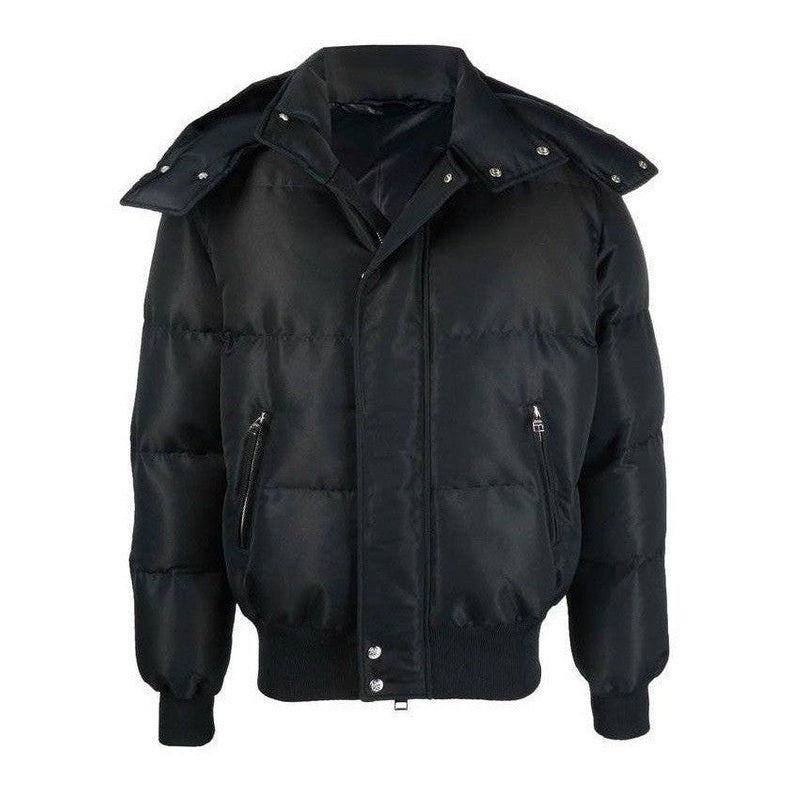 Alexander McQueen Black Polyamide Bomber Windproof mens luxury fashion - Mens Edit