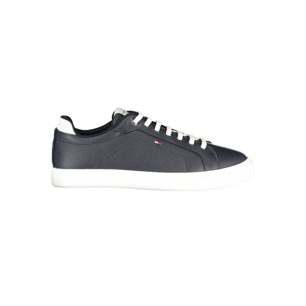 Blue Polyurethane Men Sneaker mens luxury fashion - Mens Edit