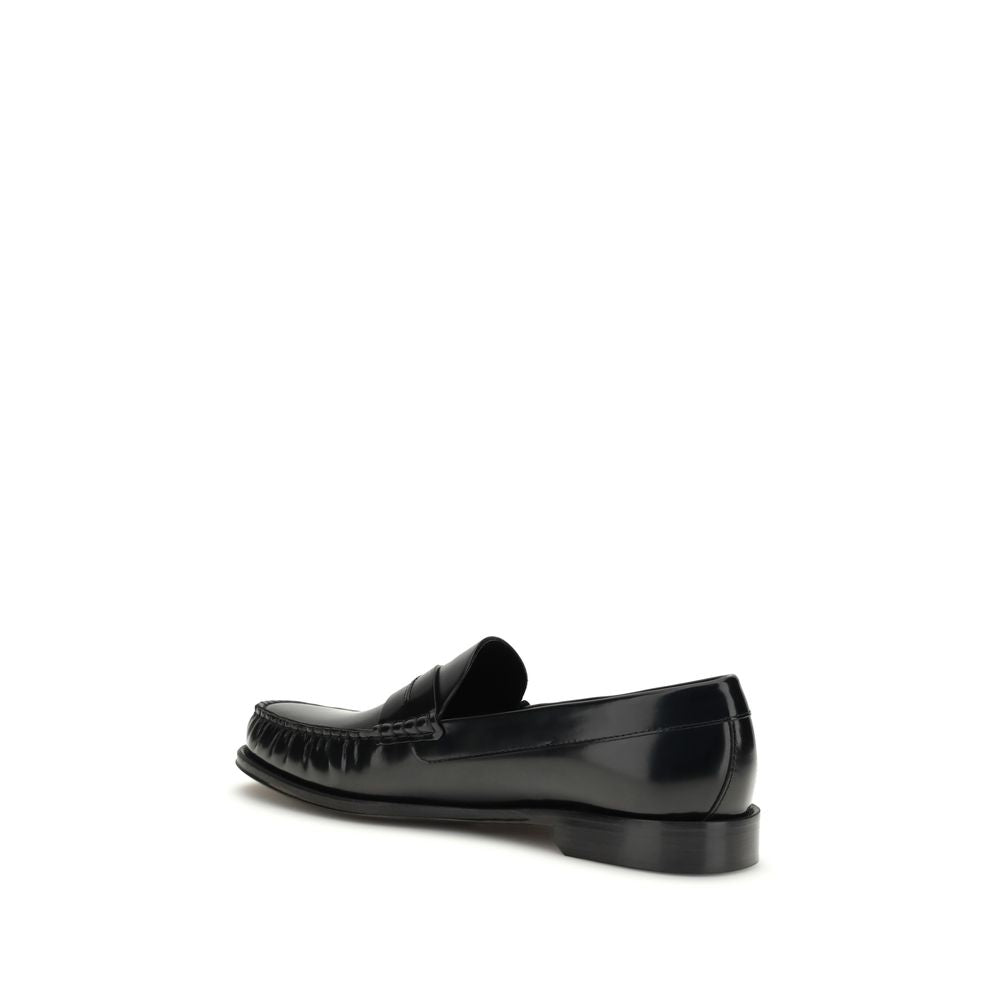 Tom Ford Δερμάτινα Slip-On Loafers από δέρμα μοσχαριού σε Μαύρο