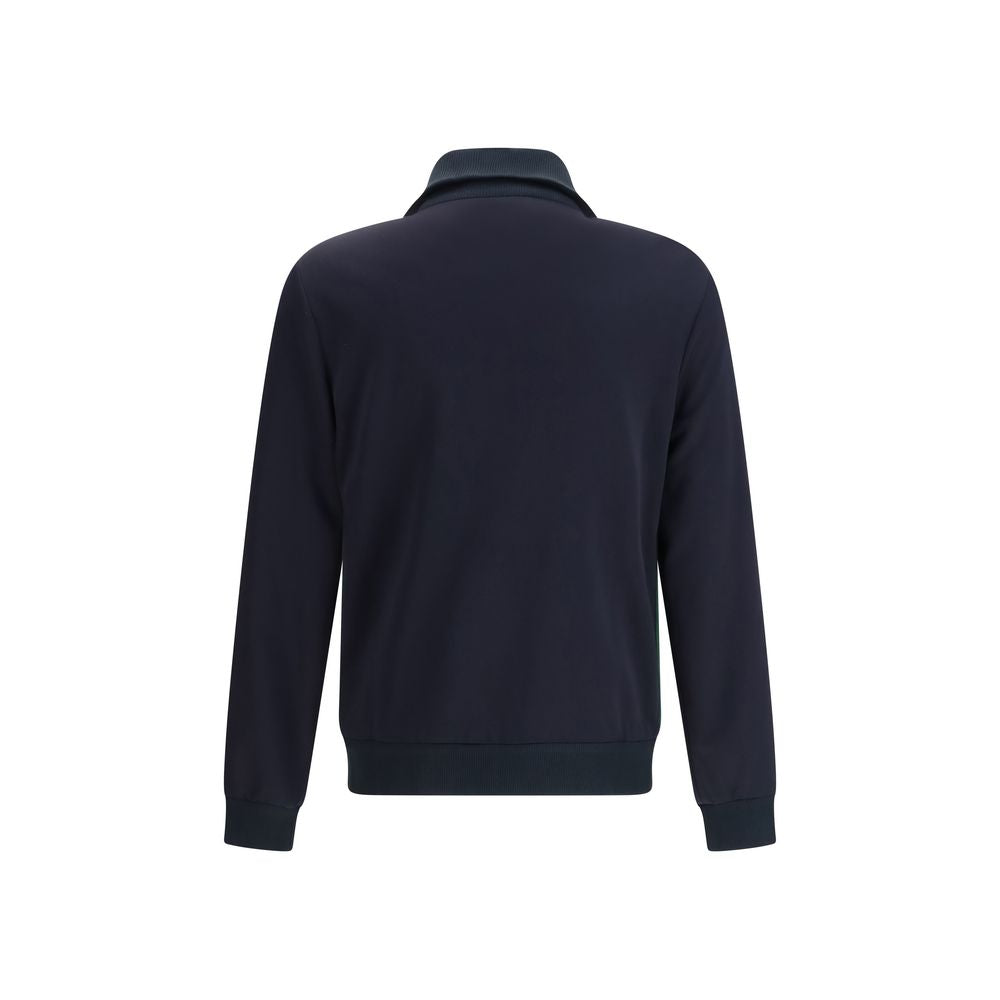 Gucci Technical Jersey Zip-Up Jacket in Blue
