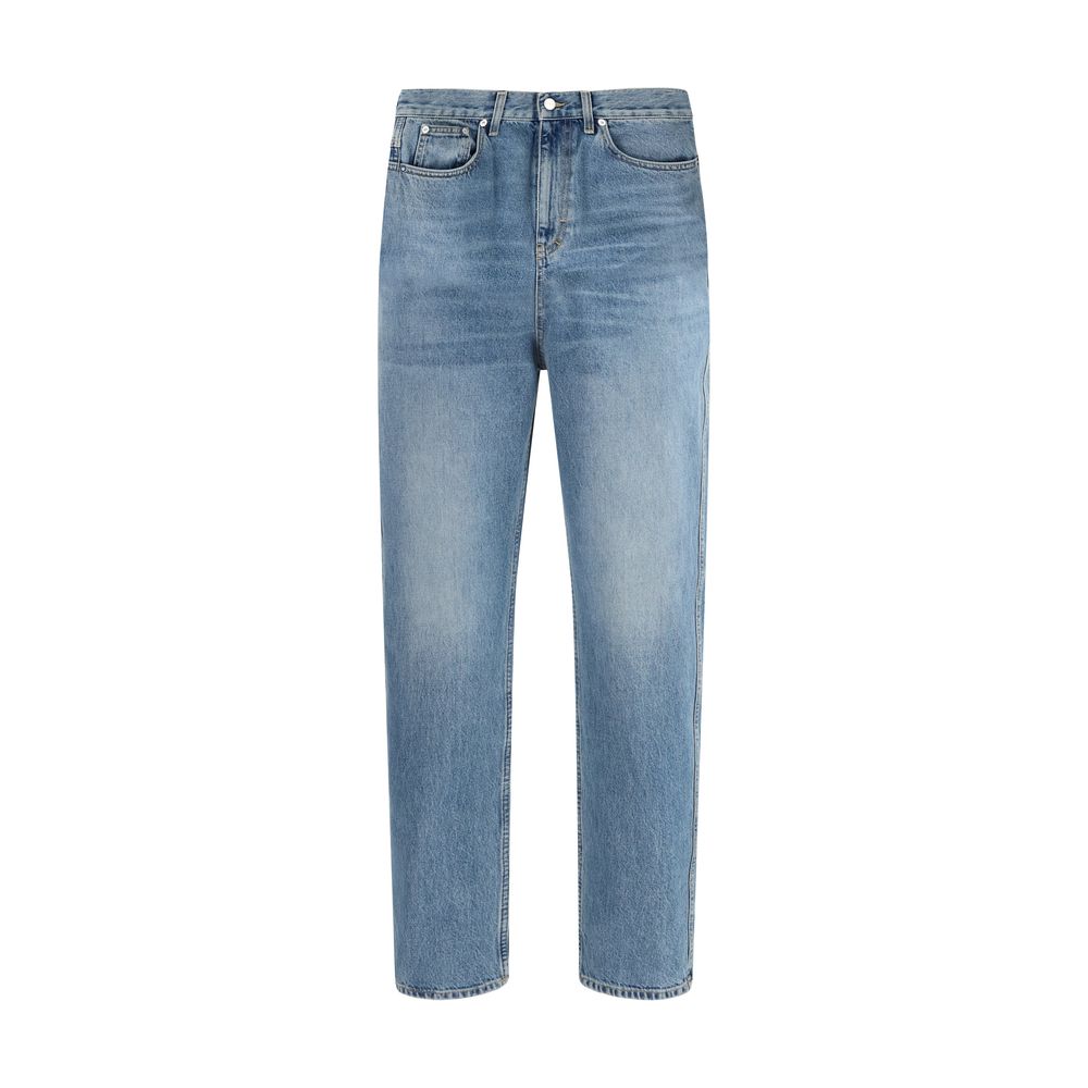Gucci Blue Cotton Slim Fit Jeans mens luxury fashion - Mens Edit