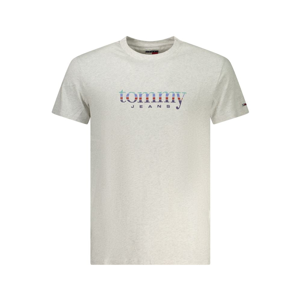 Gray Cotton Men's T-Shirt mens luxury fashion - Mens Edit