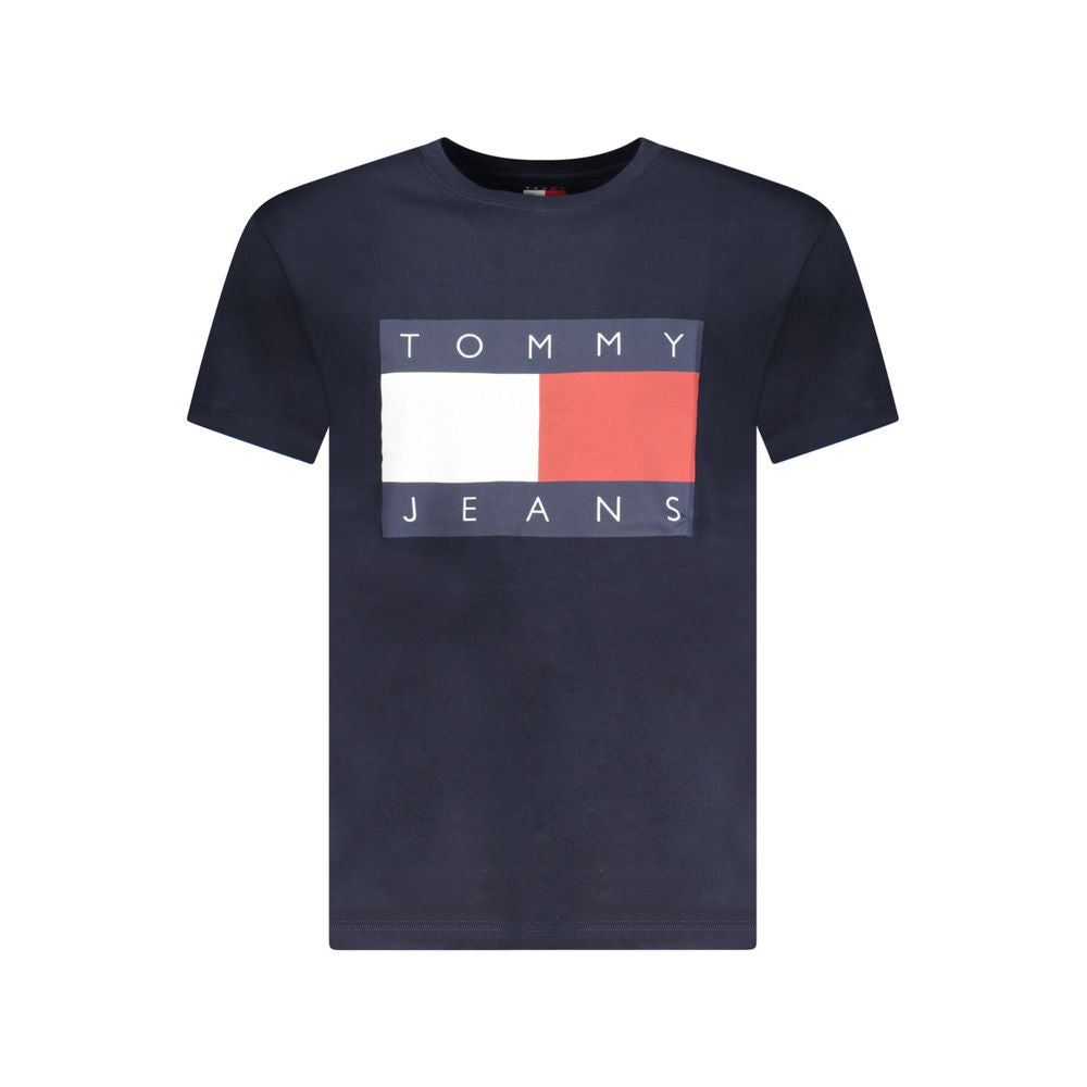 Blue Cotton Men's T-Shirt mens luxury fashion - Mens Edit