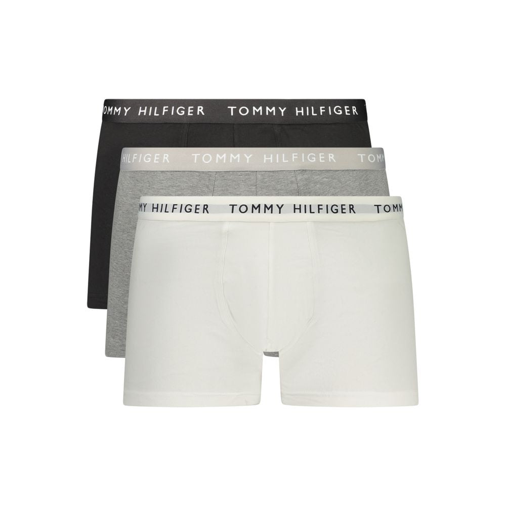 Grey Cotton Men's Boxer Short mens luxury fashion - Mens Edit