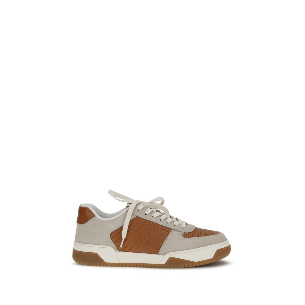 Valentino Garavani Multicolor Calf Leather Sneakers mens luxury fashion - Mens Edit