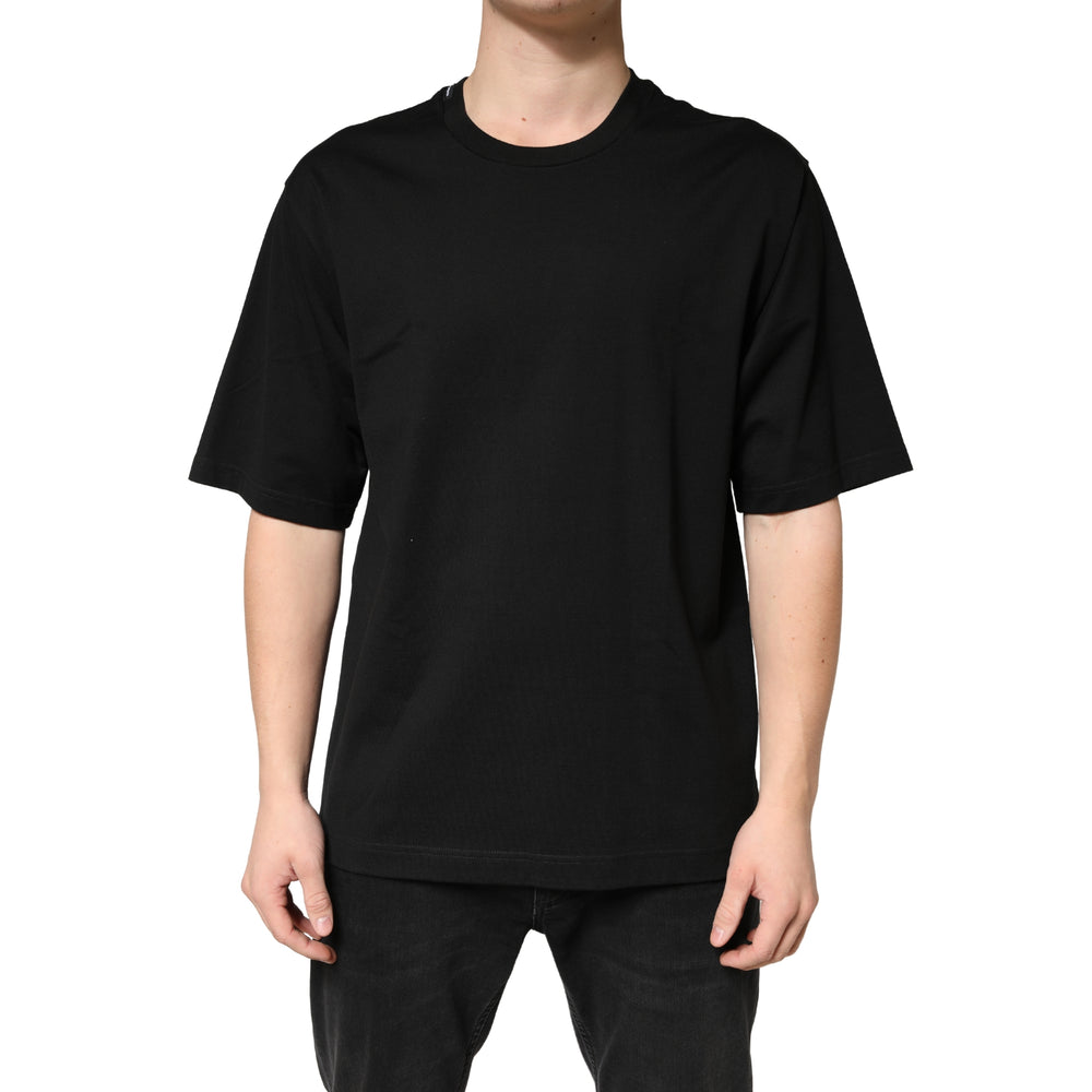 Dolce & Gabbana T-Shirt από 100% βαμβάκι σε Μαύρο