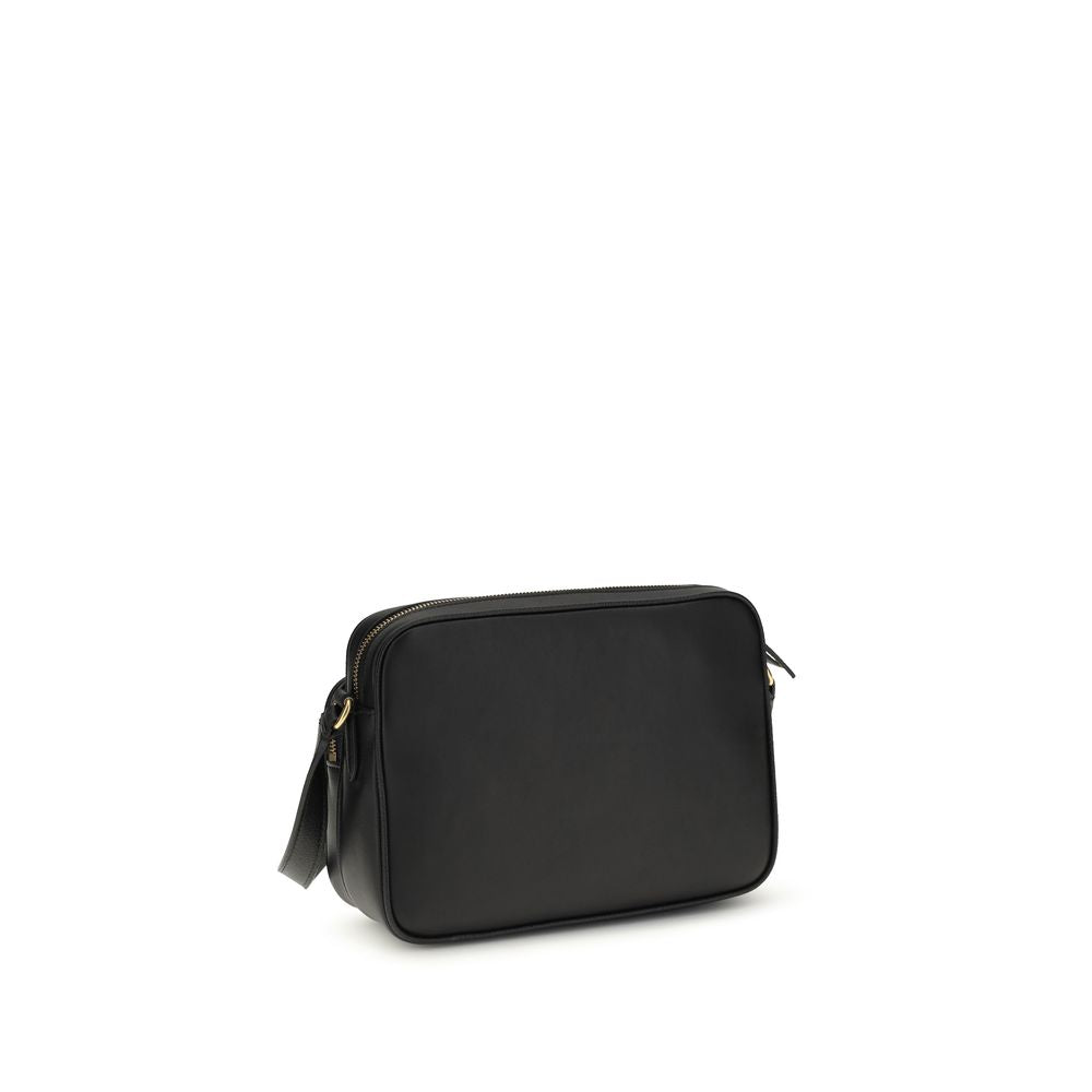 Valentino Garavani Antibes Shoulder Bag από δέρμα μοσχαριού σε Μαύρο