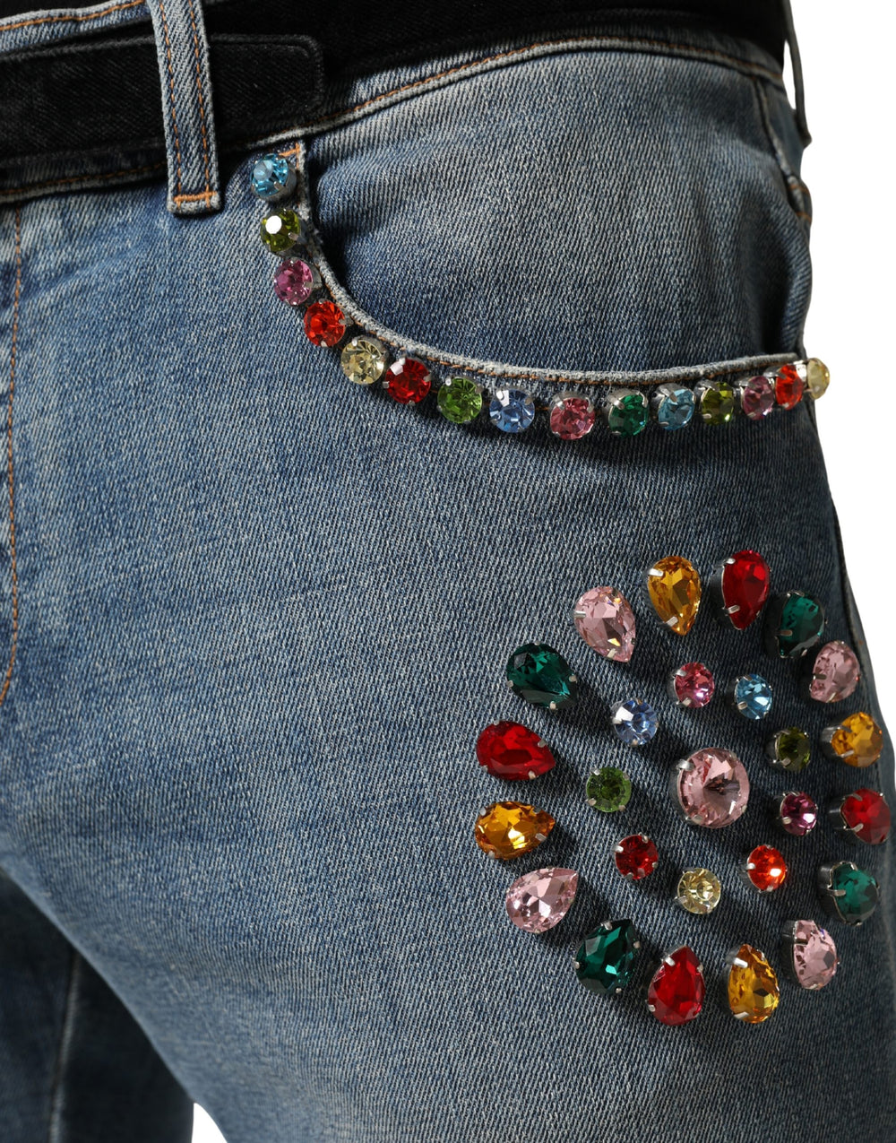 Dolce & Gabbana Cotton Jeans in Blue