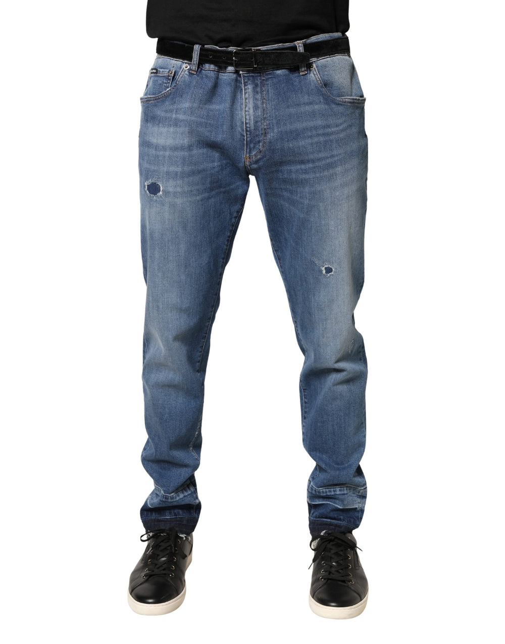 Dolce & Gabbana Skinny Denim Jeans in Blue