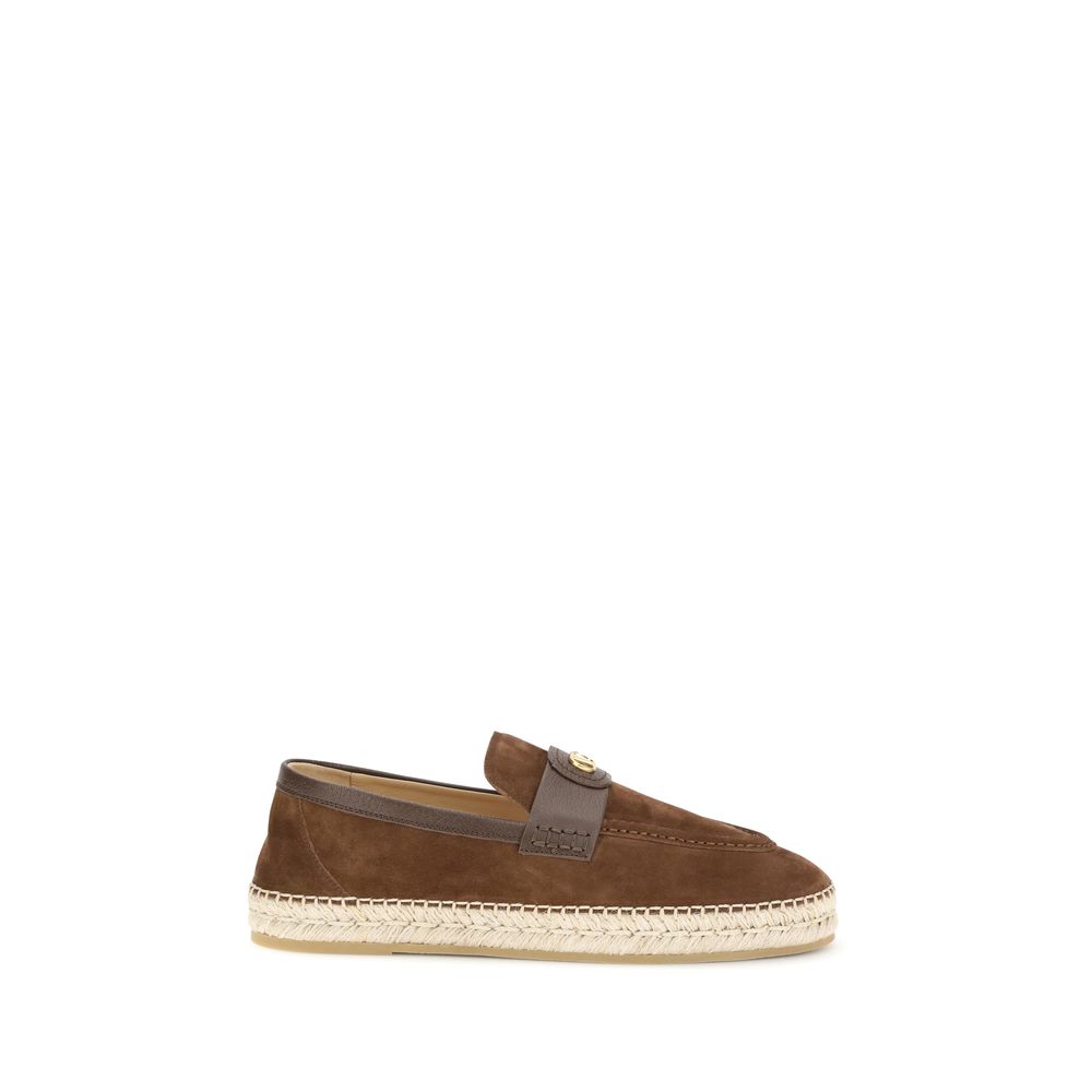 Brown Calf Leather Bos Taurus Espadrilles mens luxury fashion - Mens Edit