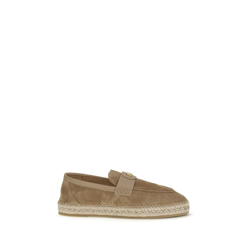 Beige Calf Leather Bos Taurus Espadrilles mens luxury fashion - Mens Edit
