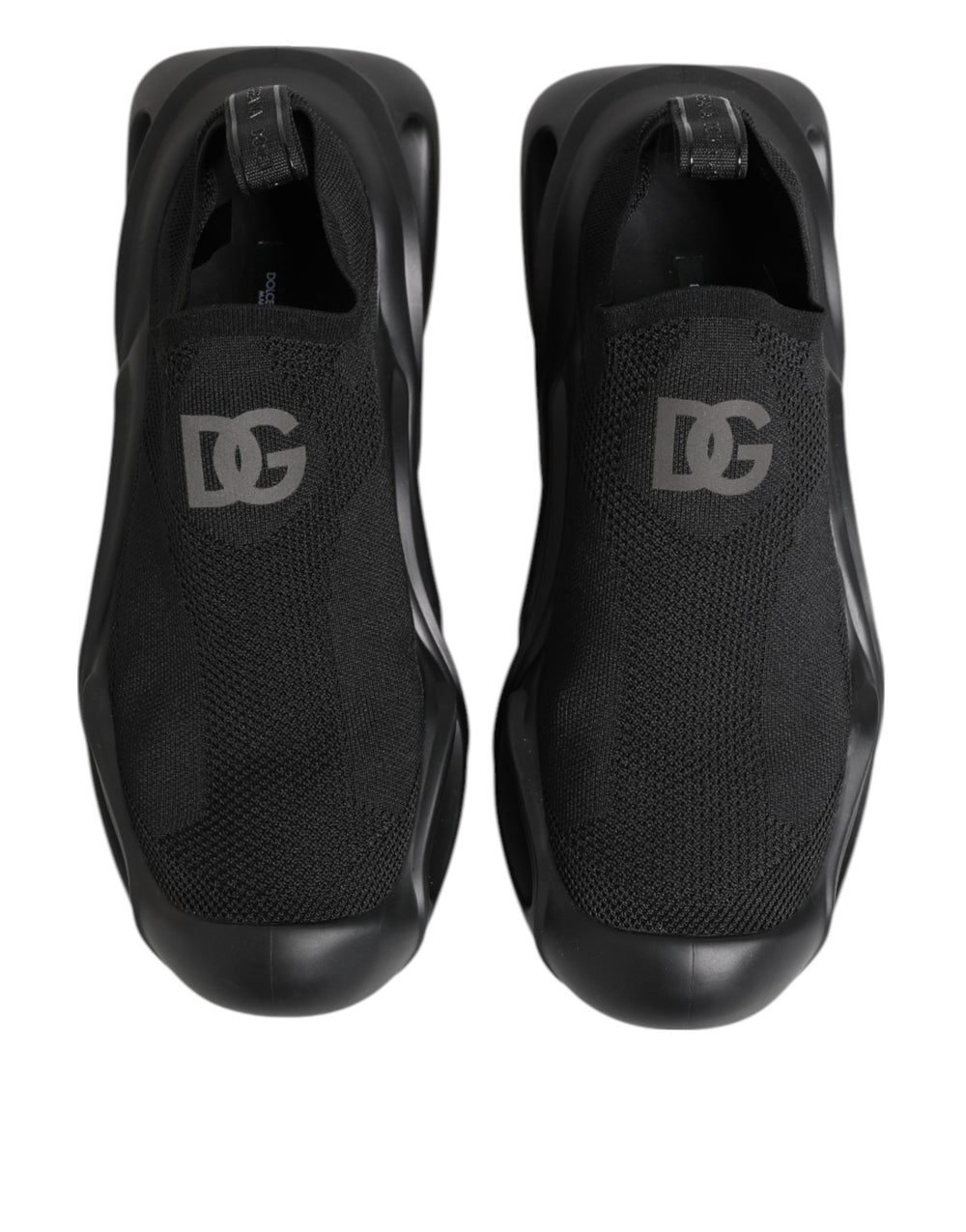Dolce & Gabbana Wave Low Top Sneakers in Black