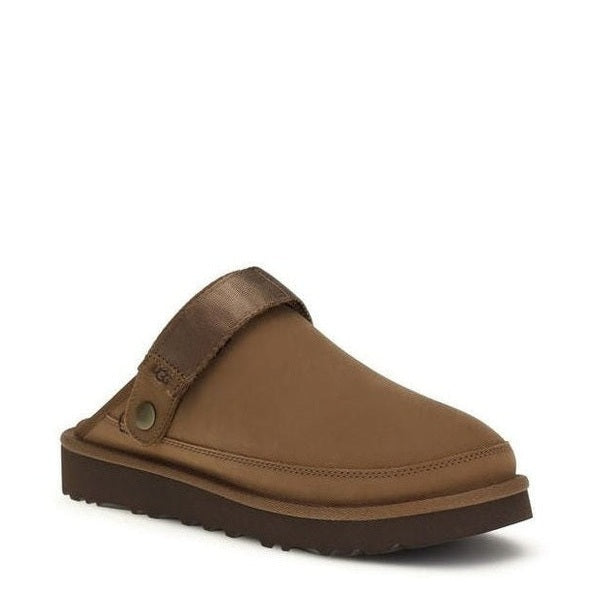 UGG Calf Leather Mules in Brown