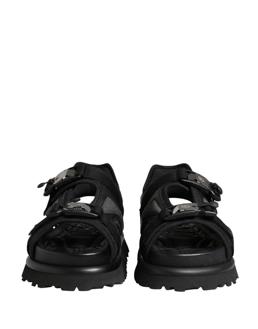 Black Logo Detailed Men Chunky Sandals Shoes mens luxury fashion - Mens Edit