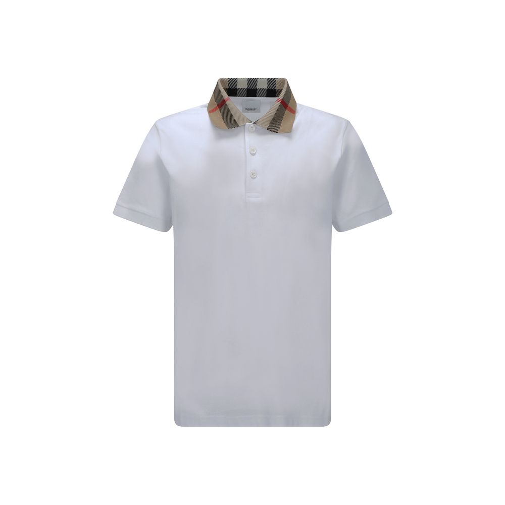 White Cotton Polo Shirt mens luxury fashion - Mens Edit