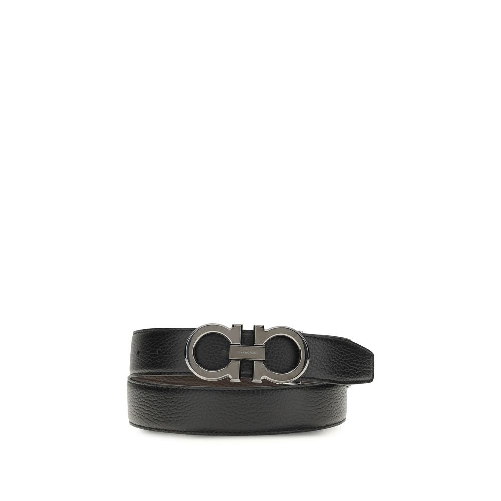 Ferragamo Calfskin Leather Belt mens luxury fashion - Mens Edit