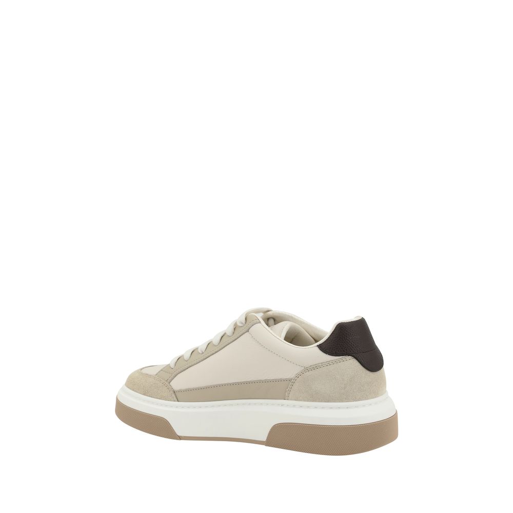 Ferragamo Δερμάτινα Sneakers από δέρμα μοσχαριού σε Πολύχρωμο