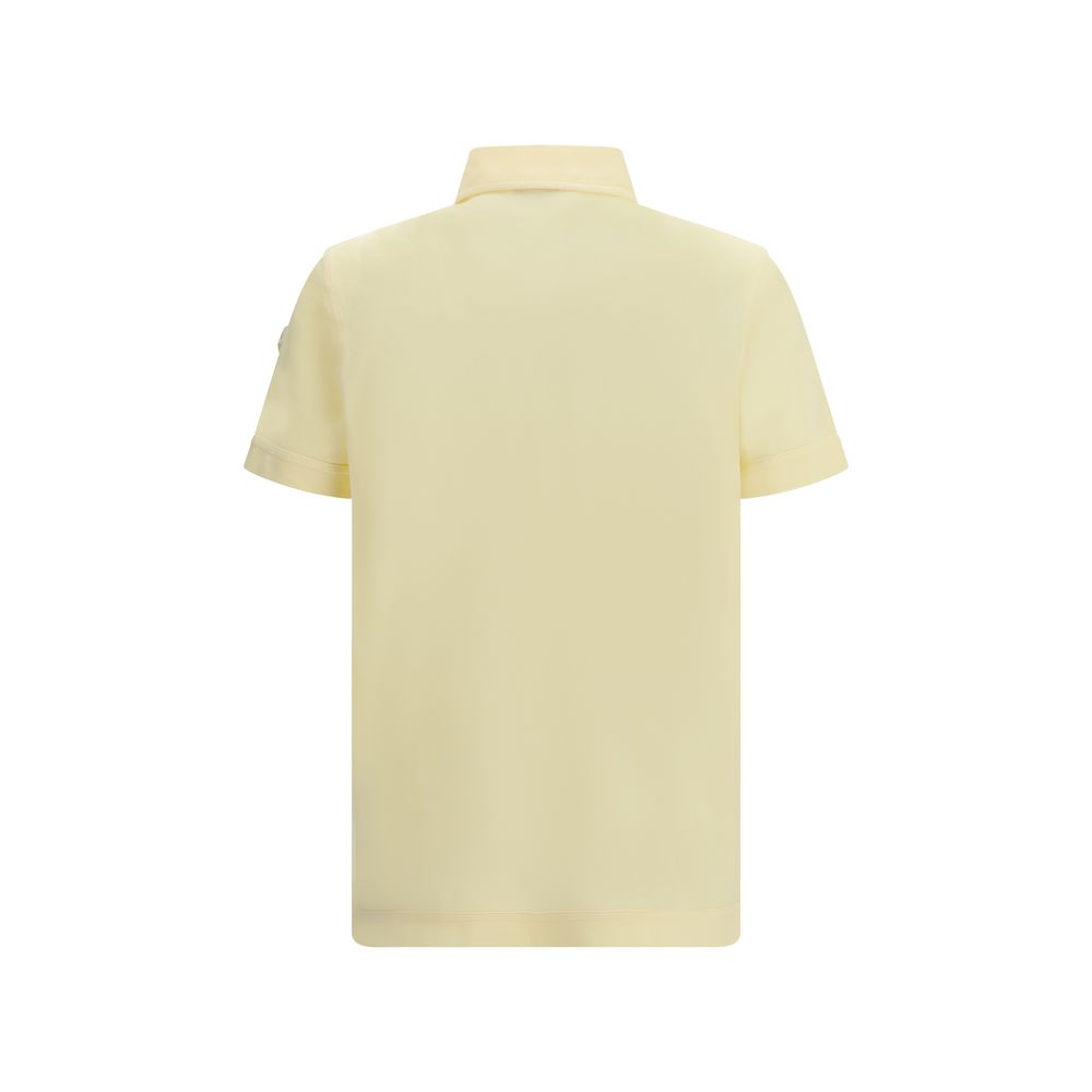 Moncler Βαμβακερό Bicolor Polo σε Δίχρωμη Απόχρωση