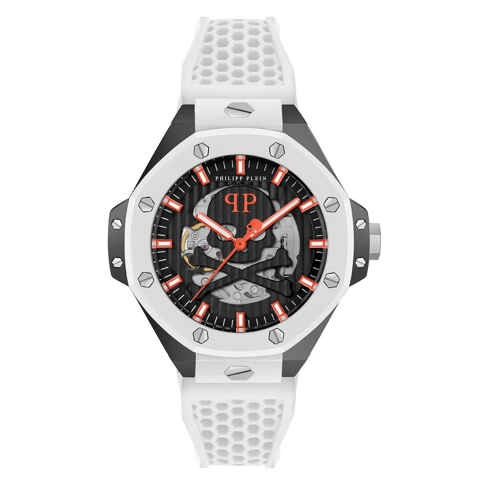 Philipp Plein Plein Extreme Automatic Sport Watch in White and Black