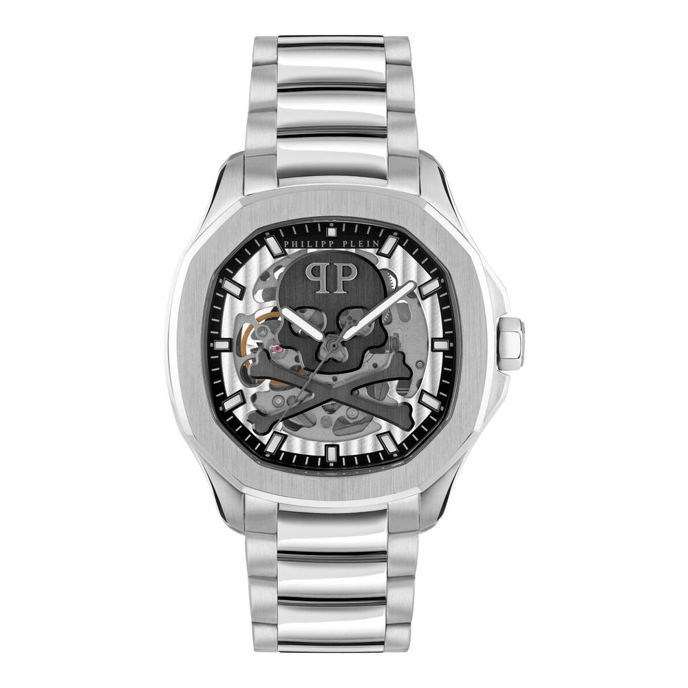 Gray Stainless Steel Dress Watch mens luxury fashion - Mens Edit