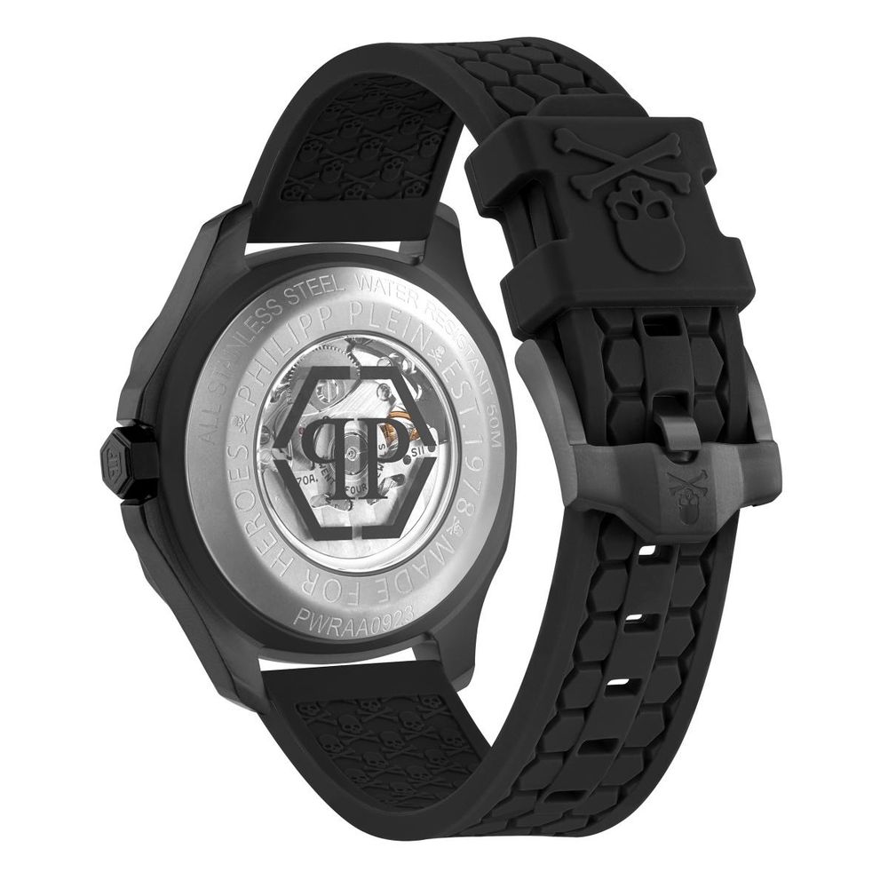 Philipp Plein Automatic Sport Watch in Black