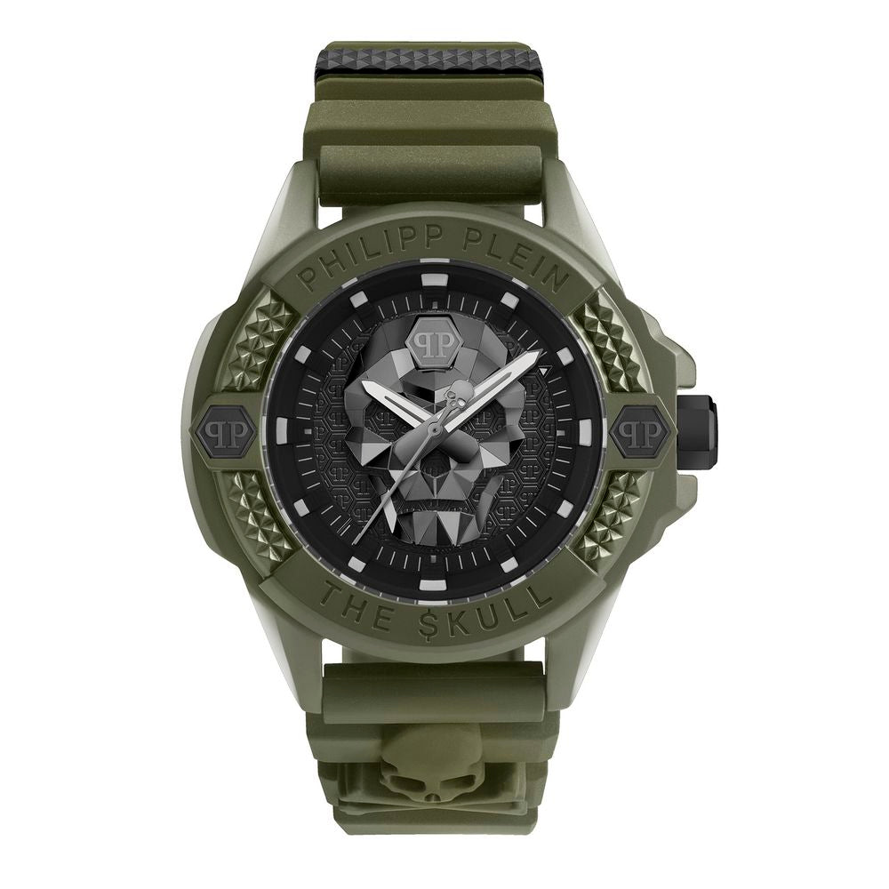 Philipp Plein Bicolor Ceramic Watch in Green