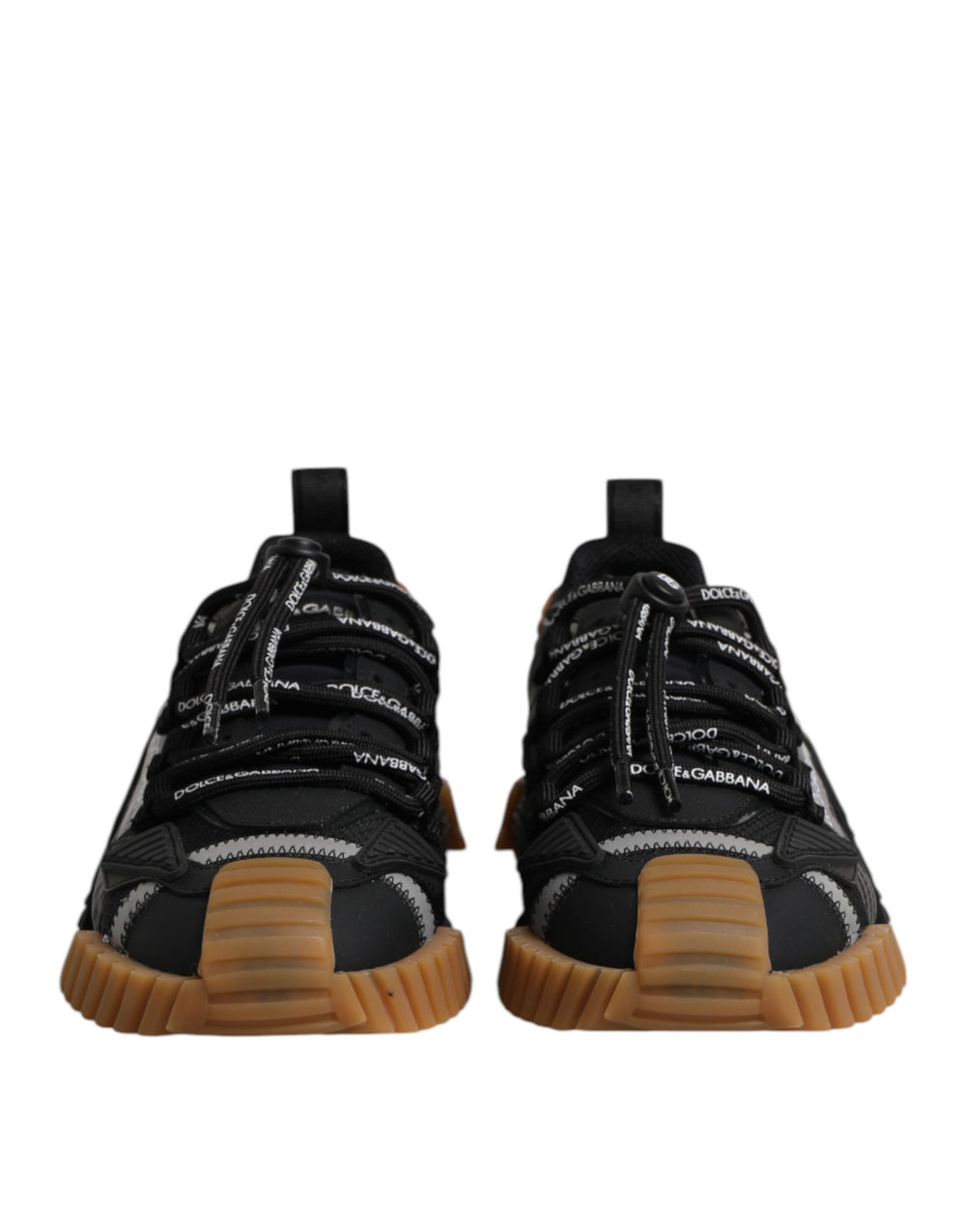 Black Logo Lace Up Low Top NS1 Sneakers Shoes mens luxury fashion - Mens Edit