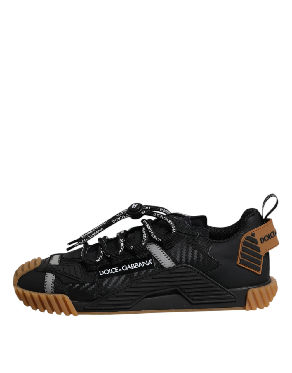 Dolce & Gabbana NS1 Low Top Sneakers in Black and Brown
