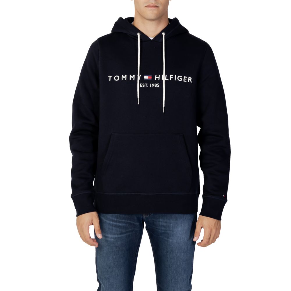 Tommy Hilfiger Βαμβακερό Φούτερ με Κουκούλα