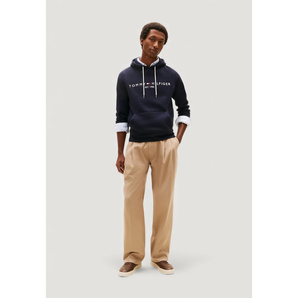 Tommy Hilfiger Βαμβακερό Φούτερ με Κουκούλα