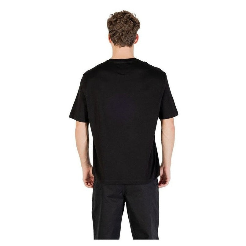 Armani Exchange Βαμβακερό T-Shirt σε Μαύρο
