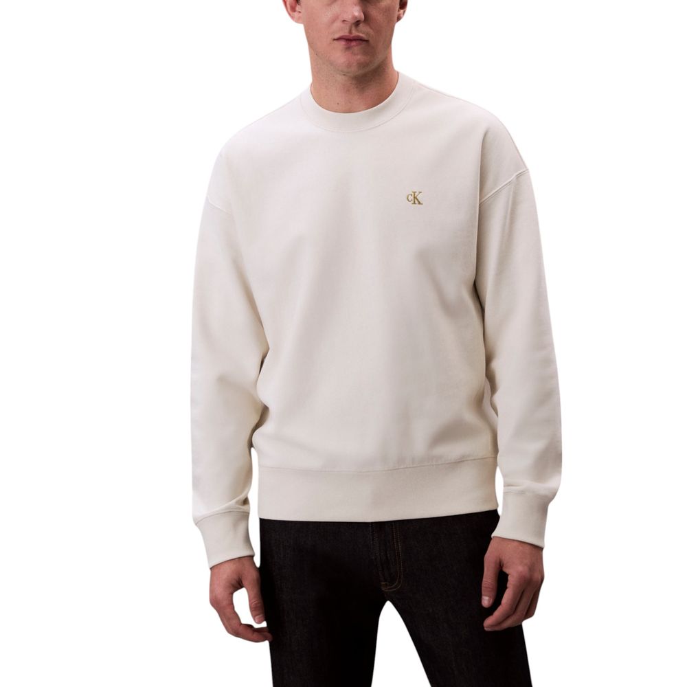 White Cotton Sweatshirt mens luxury fashion - Mens Edit