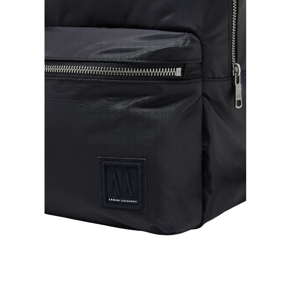 Armani Exchange Polyamide Backpack in Black