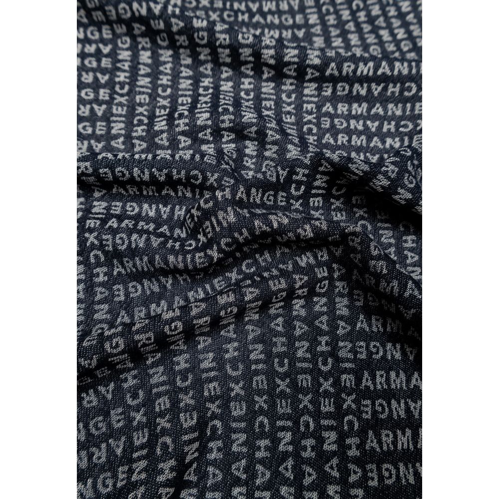Armani Exchange Κασκόλ σε Μπλε