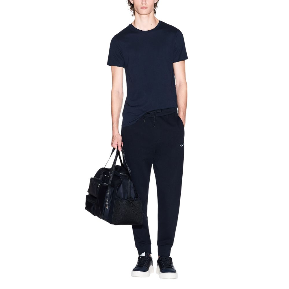 Armani Exchange Cotton Joggers in Blue