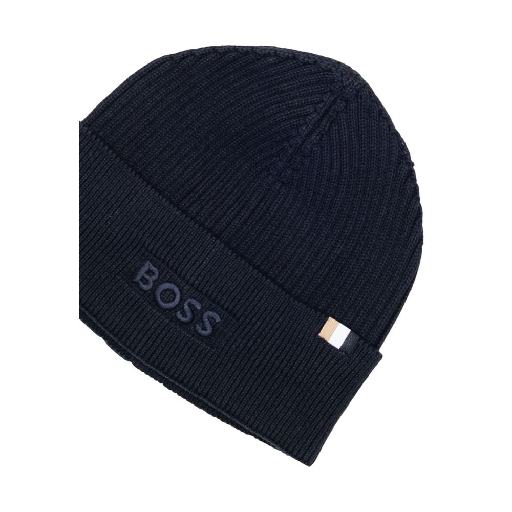 Hugo Boss Cotton Cap in Blue