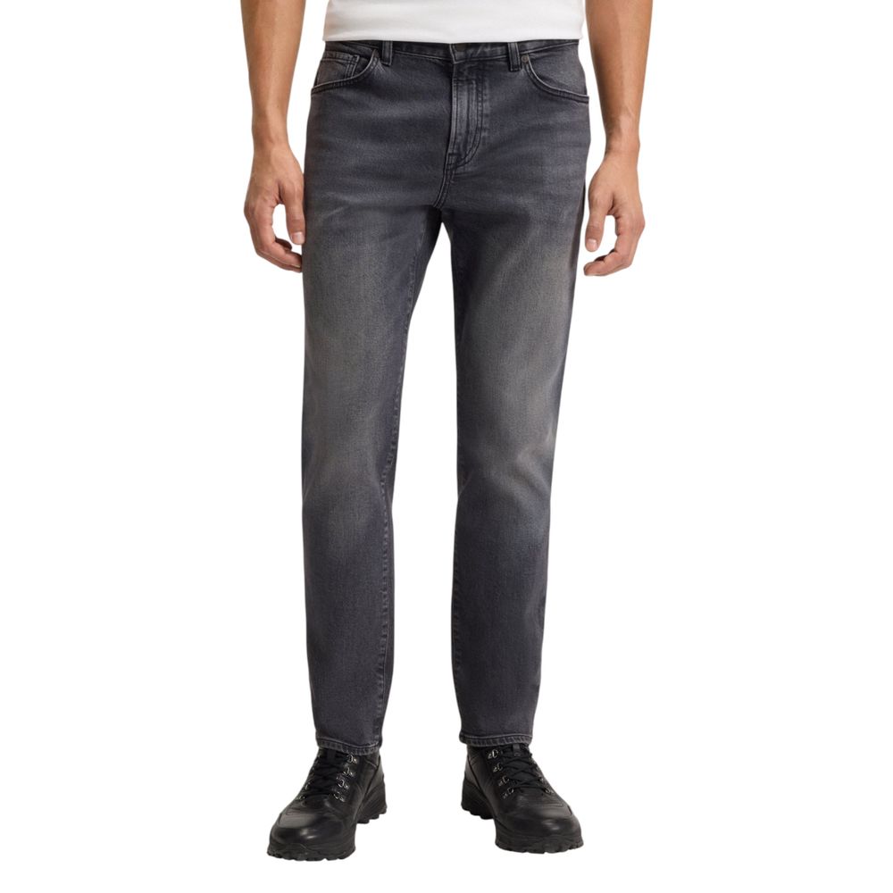 Hugo Boss Relaxed Fit Jeans in Grey