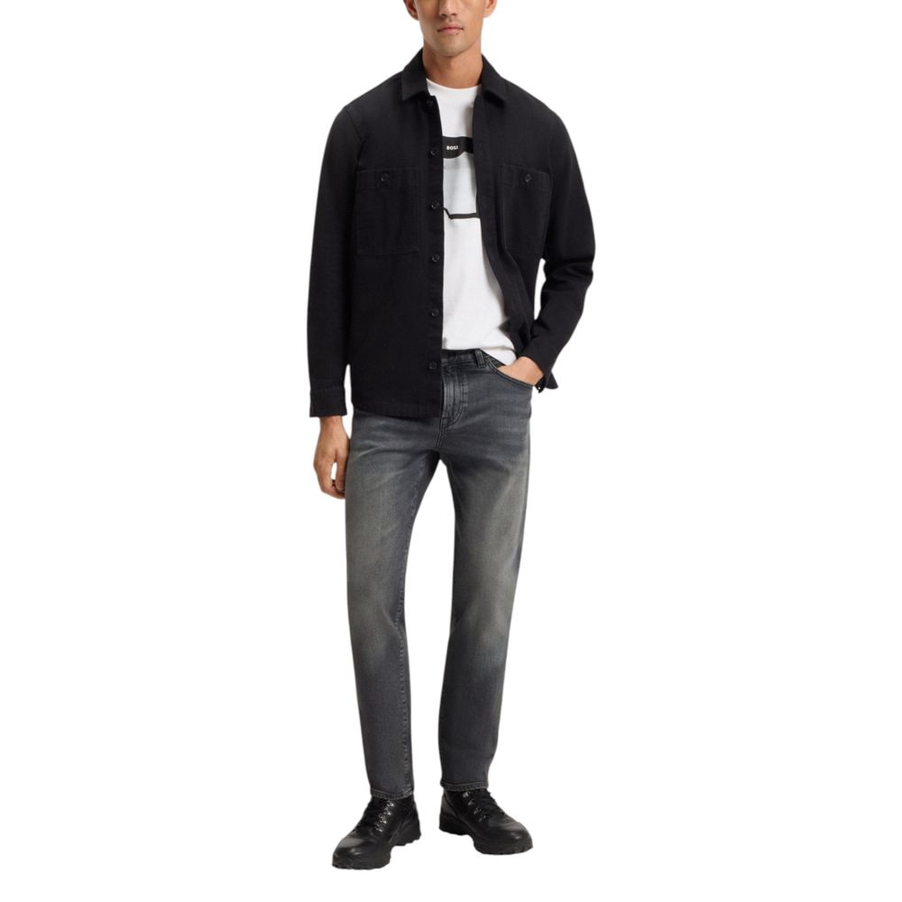 Hugo Boss Relaxed Fit Jeans in Grey