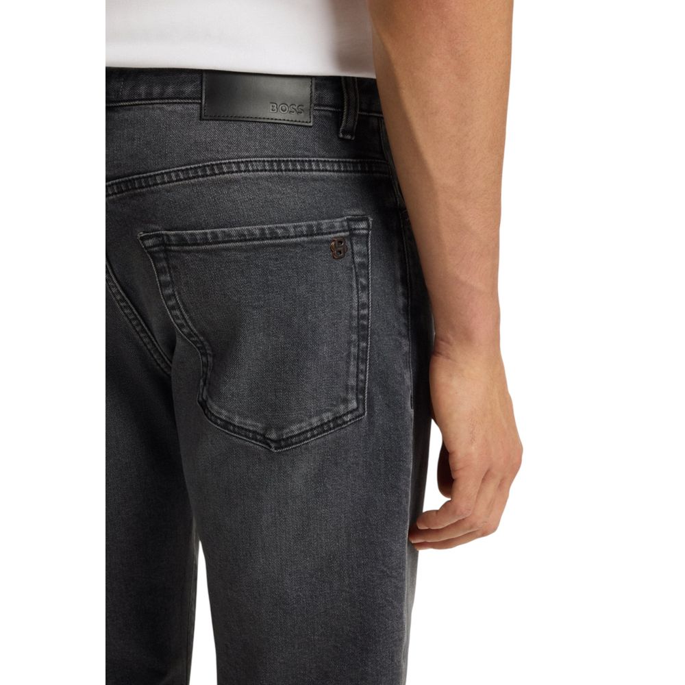 Hugo Boss Relaxed Fit Jeans in Grey