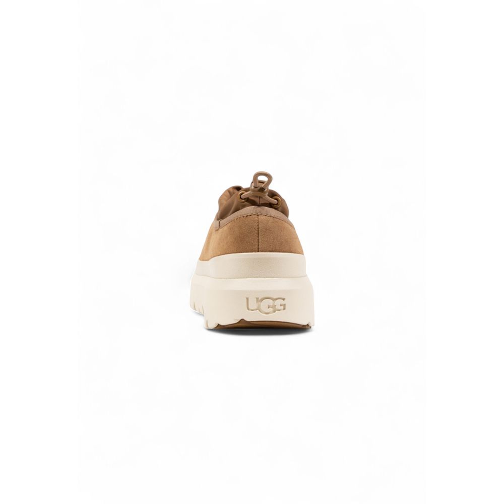 UGG Suede Clogs in Beige