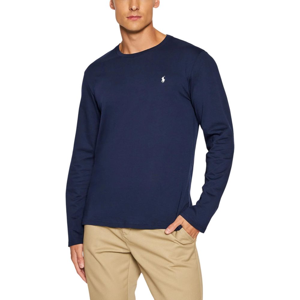 Ralph Lauren Βαμβακερό T-Shirt Μπλε