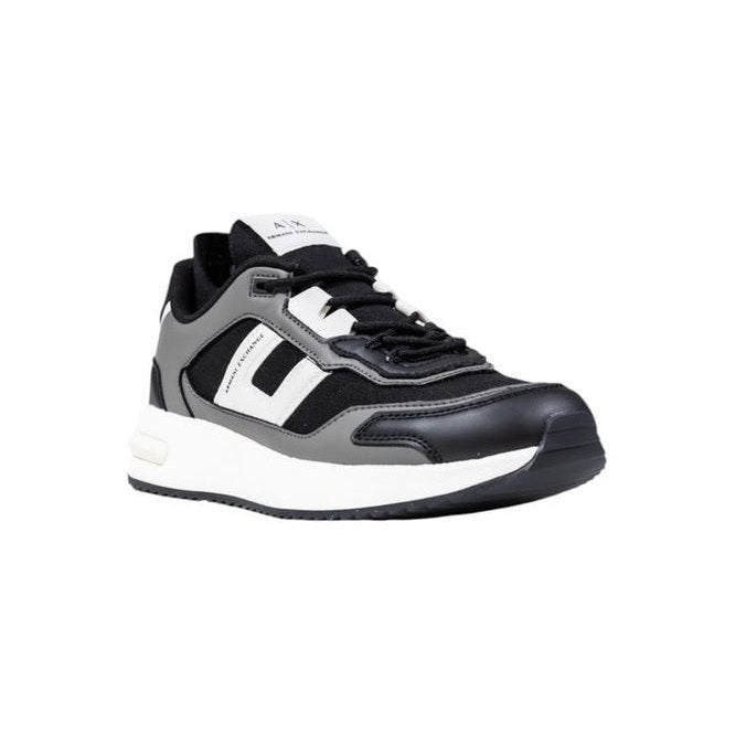 Armani Exchange Bicolor Polyester Athletic Sneakers mens luxury fashion - Mens Edit